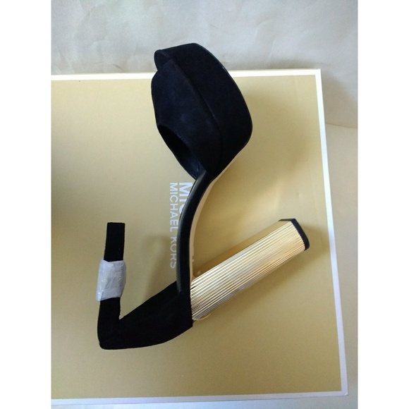 New! MICHAEL KORS Paloma Platform Sandals Peep-Toe - Picture 8 of 8